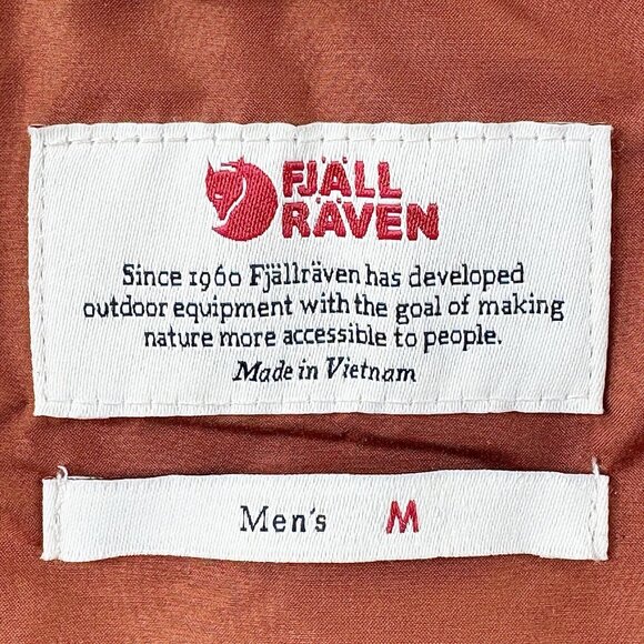 Fjallraven Greenland Down Liner Vest Men’s M Autumn Leaf 82973 NEW Huckberry - Picture 4 of 12